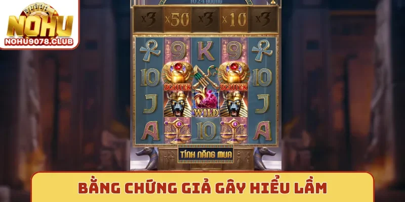 Bằng chứng giả gây hiểu lầm