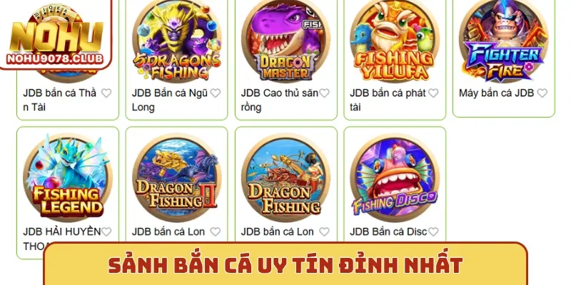 Sảnh bắn cá uy tín đỉnh nhất
