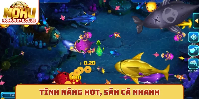 Tính năng hot, săn cá nhanh